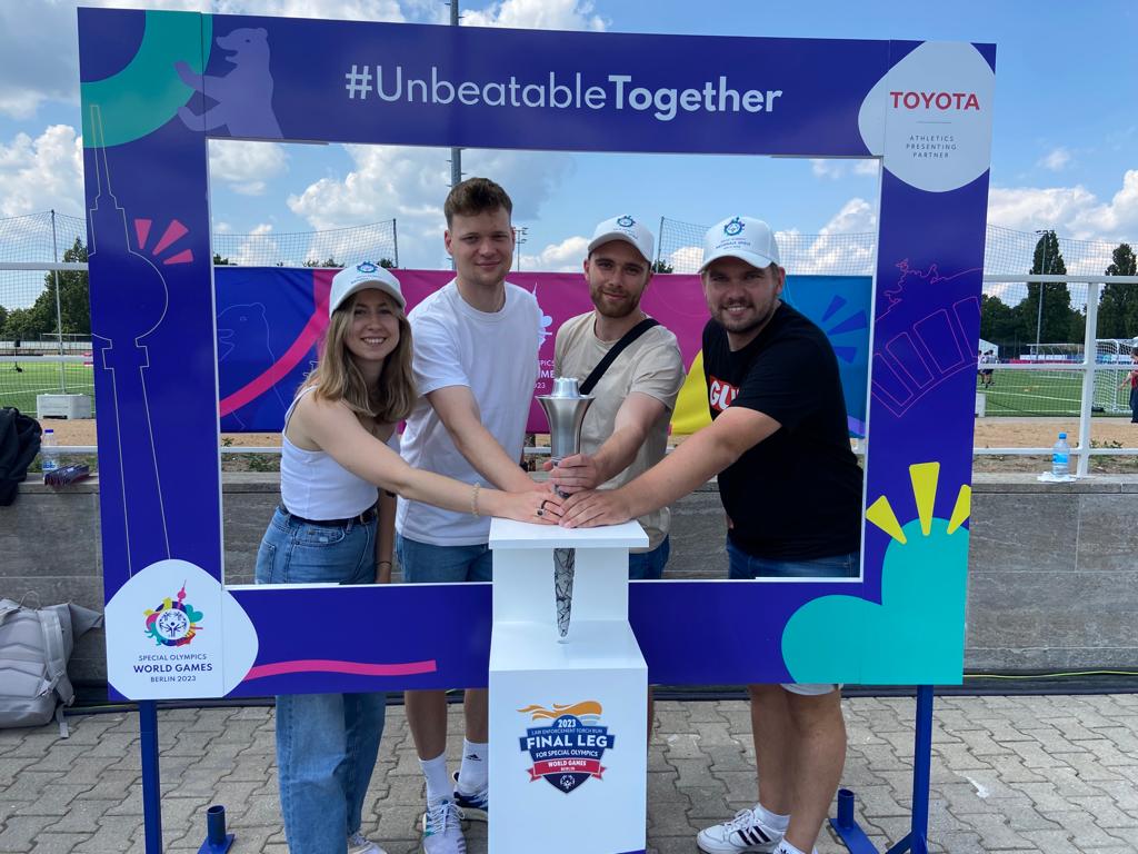 Masterstudierende bei den Special Olympics World Games in Berlin ...